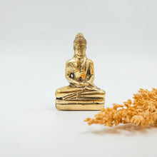 Load image into Gallery viewer, Brass Incense Holder Meditating Buddha

