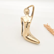 Load image into Gallery viewer, Brass Decor Meditating Yoga
