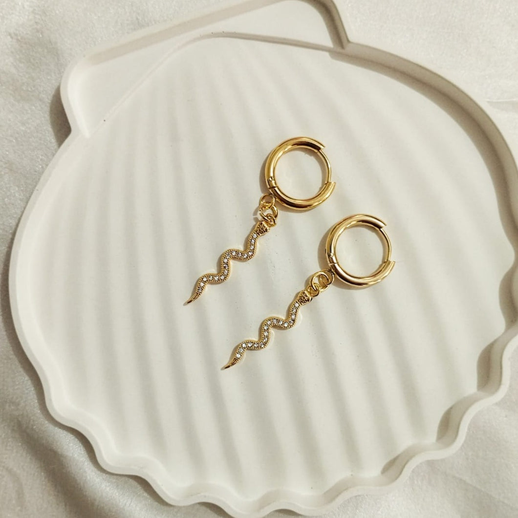 Earring Love Hoop Snake