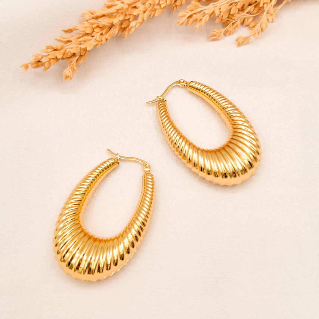 Earring Love Ovale big