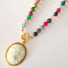 Load image into Gallery viewer, Necklace Knot Big Stone
