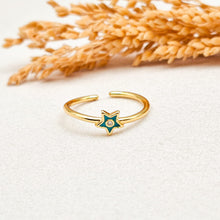 Load image into Gallery viewer, Ring Enamel Star Zircone
