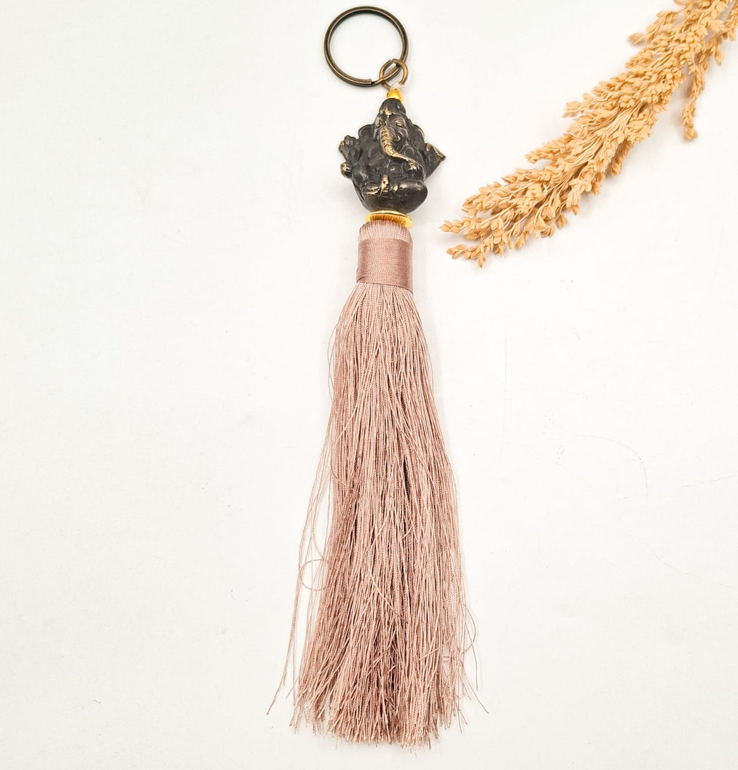 Keychain Tassel Ganesha