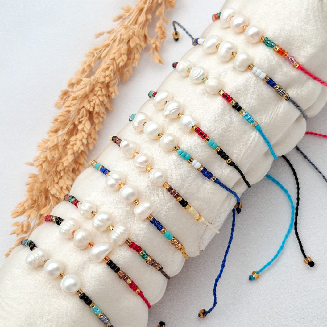 Bracelet Miyuki Three Pearl