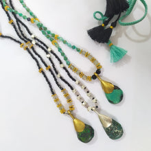 Load image into Gallery viewer, Necklace Yoga Gemstone Drop
