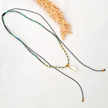Load image into Gallery viewer, Necklace Miyuki With Cowrie ON SALE
