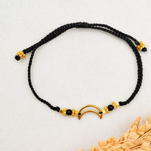 Load image into Gallery viewer, Bracelet Braid Wire Moon and Star
