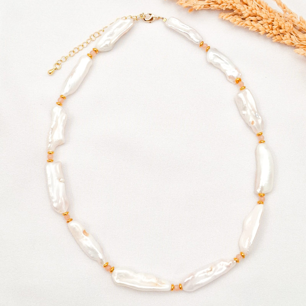 Necklace Long Pearl