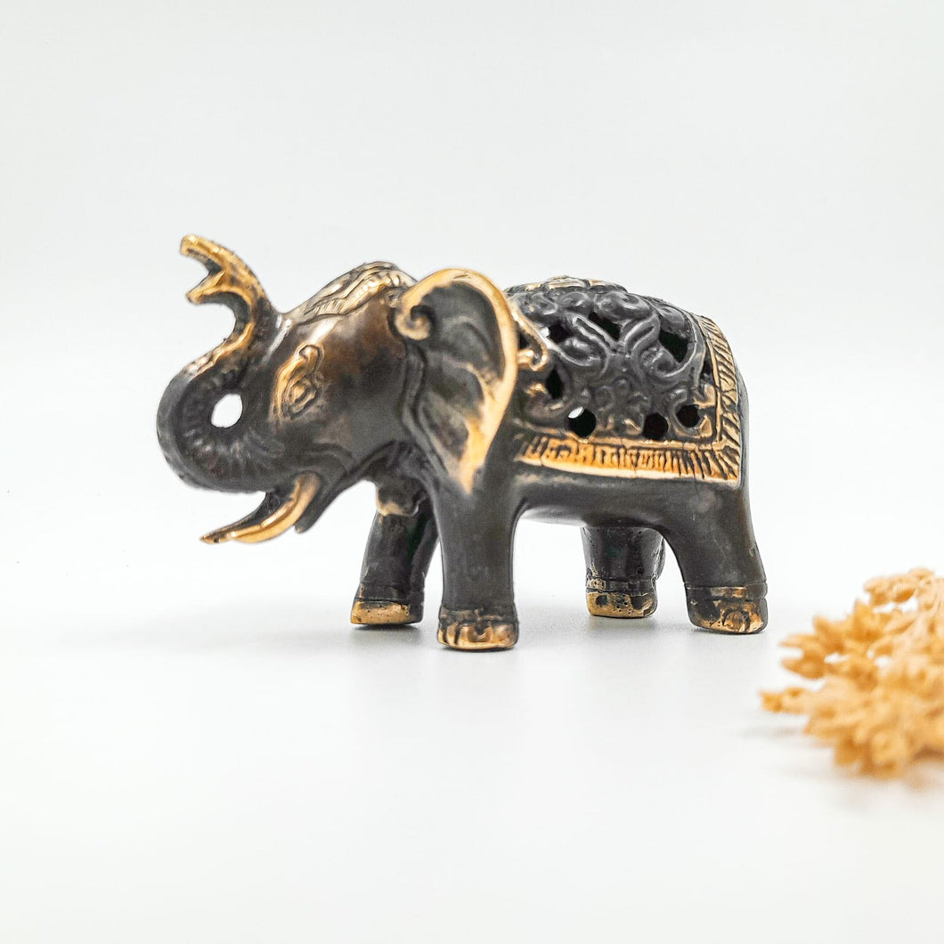 Brass Decor Elephant Kerawang