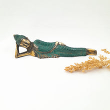 Load image into Gallery viewer, Brass Decor Sleeping Buddha Mini
