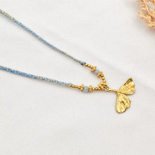 Load image into Gallery viewer, Necklace Braid With Charm
