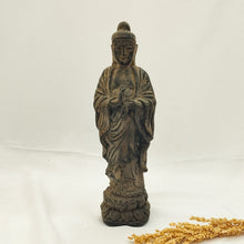 Load image into Gallery viewer, Buddha Resin Standing on Lotus Flower
