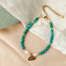 Load image into Gallery viewer, Bracelet Gemstone Lotus
