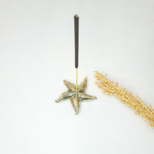 Load image into Gallery viewer, Brass Incense Holder Star Fish
