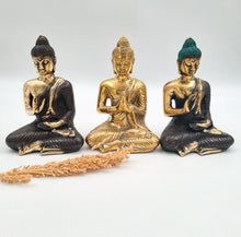 Load image into Gallery viewer, Brass Decor Sitting Buddha
