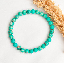 Load image into Gallery viewer, Bracelet Elastic Agate 6mm
