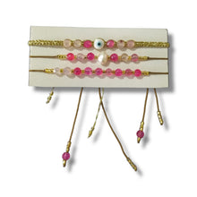 Load image into Gallery viewer, Bracelet Set Eyes and Stone
