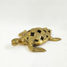 Load image into Gallery viewer, Brass Decor Batik Kerawang Turtle
