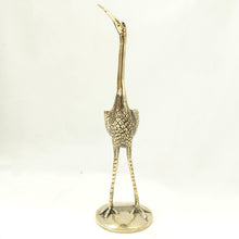 Load image into Gallery viewer, Brass Decor Crane Bird
