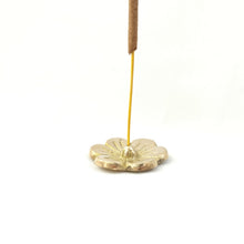 Load image into Gallery viewer, Brass Incense Holder Mini Flower
