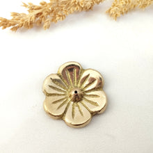 Load image into Gallery viewer, Brass Incense Holder Mini Flower

