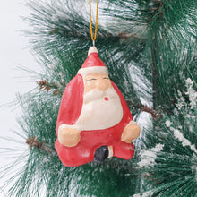 Load image into Gallery viewer, Christmas Ornament Meditating Santa🎄
