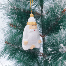 Load image into Gallery viewer, Christmas Ornament Meditating Santa🎄
