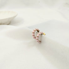 Load image into Gallery viewer, Earring Stud Colorful Gold Strip
