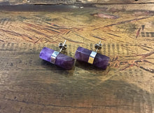 Load image into Gallery viewer, Earring Stud Hexagon
