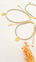 Load image into Gallery viewer, Bracelet Crystal Pearl &amp; Fairy Charm

