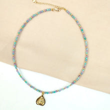 Load image into Gallery viewer, Necklace Cheerful Buddha Mix Stone

