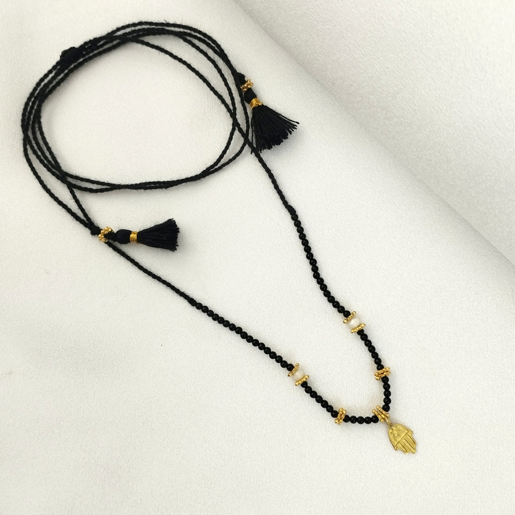 Necklace Yoga Hamsa Hand