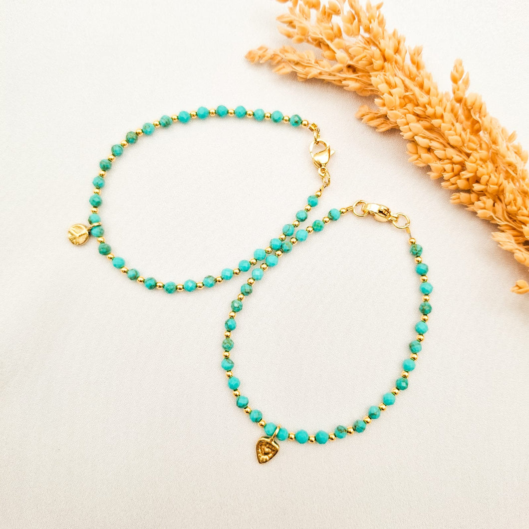 Bracelet Stone Charm
