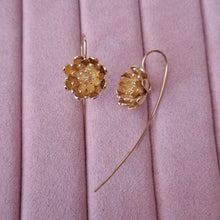 Load image into Gallery viewer, Earring Long Hook Lotus
