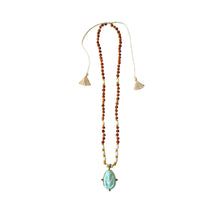 Load image into Gallery viewer, Necklace Yoga Rudragsha Pearl Bone Carving

