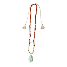 Load image into Gallery viewer, Necklace Yoga Rudragsha Pearl Bone Carving
