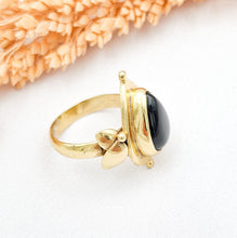 Load image into Gallery viewer, Ring Drop Black New
