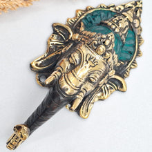 Load image into Gallery viewer, Brass Hook Ganesha Small
