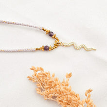 Load image into Gallery viewer, Necklace Braid With Charm
