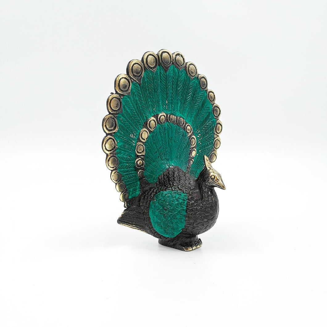 Brass Decor Peacock