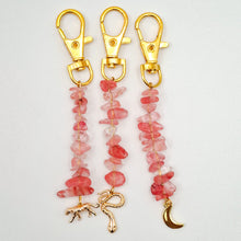 Load image into Gallery viewer, Keychain Charm Gemstone
