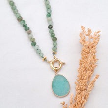 Load image into Gallery viewer, Necklace Knot Big Stone
