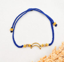 Load image into Gallery viewer, Bracelet Braid Wire Moon and Star
