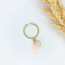 Load image into Gallery viewer, Ring Charm Pearl Tassel
