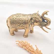 Load image into Gallery viewer, Brass Decor Elephant Jumbo
