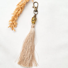 Load image into Gallery viewer, Keychain Tassel Buddha Head Small
