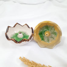 Load image into Gallery viewer, Incense Holder Ceramic Lotus Flower
