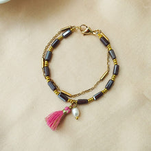 Load image into Gallery viewer, Bracelet Mini Bead Double Chain
