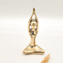 Load image into Gallery viewer, Brass Decor Meditating Yoga
