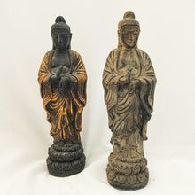 Load image into Gallery viewer, Buddha Resin Standing on Lotus Flower
